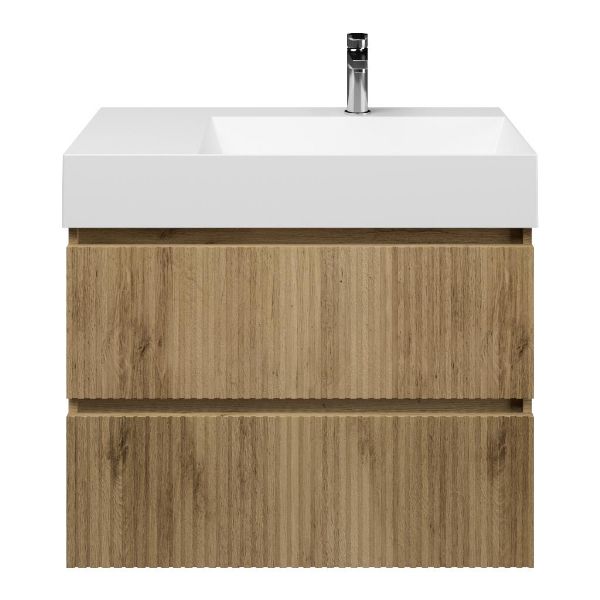 Silvan badmeubel 80 cm warm eiken