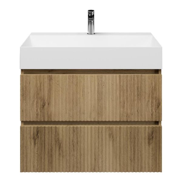 Silvan badmeubel 80 cm warm eiken