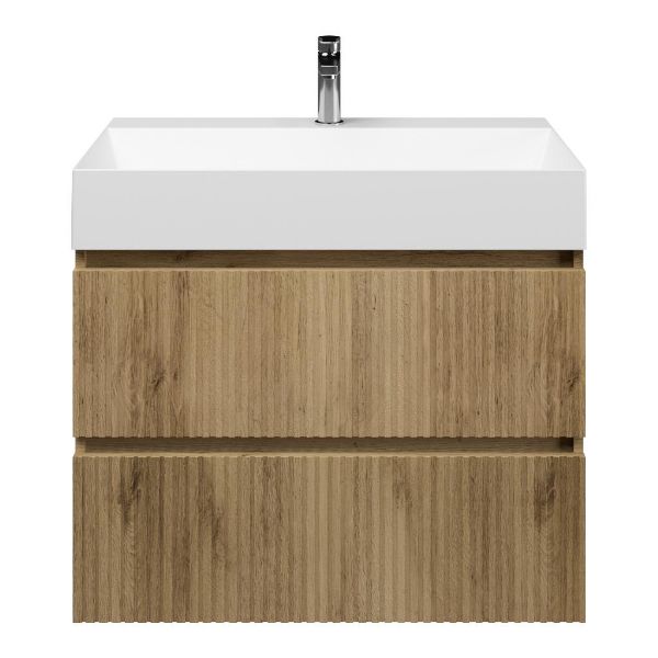 Silvan badmeubel 80 cm warm eiken