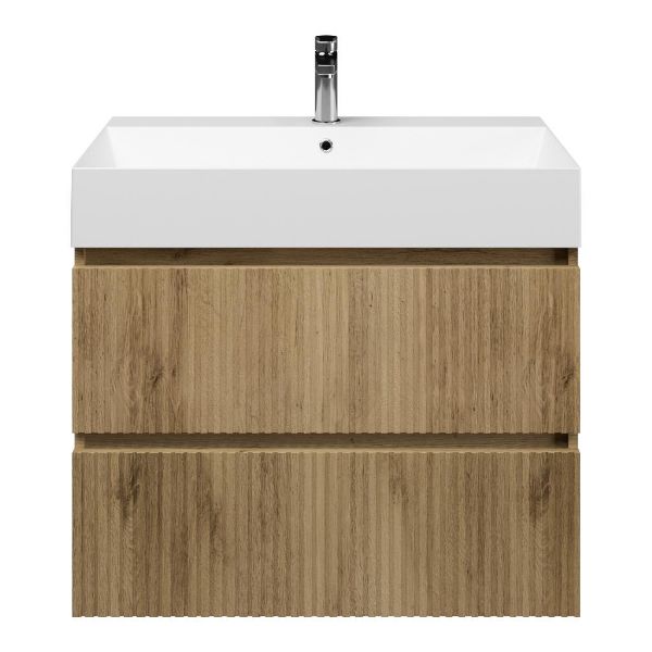 Silvan badmeubel 80 cm warm eiken