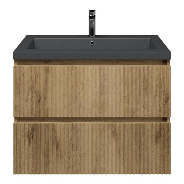 Silvan badmeubel 80 cm warm eiken