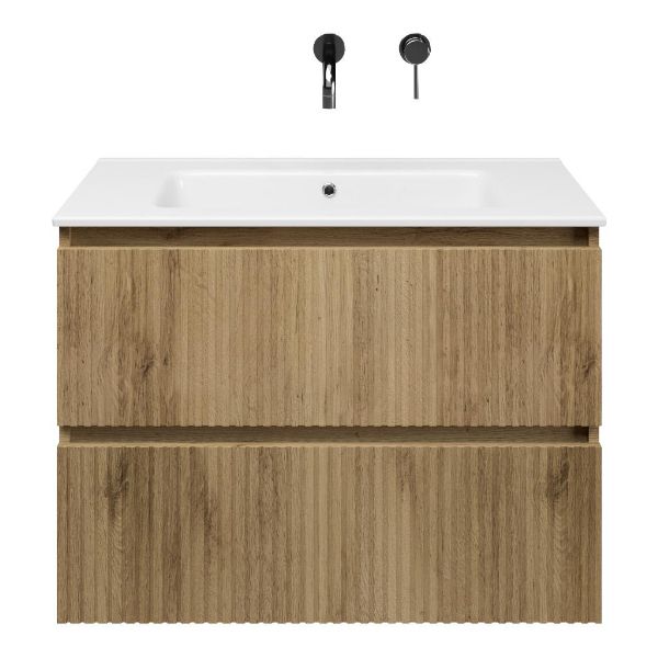 Silvan badmeubel 80 cm warm eiken