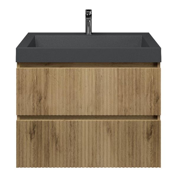 Silvan badmeubel 80 cm warm eiken