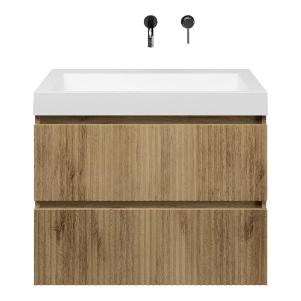 Silvan badmeubel 80 cm warm eiken