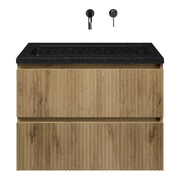 Silvan badmeubel 80 cm warm eiken