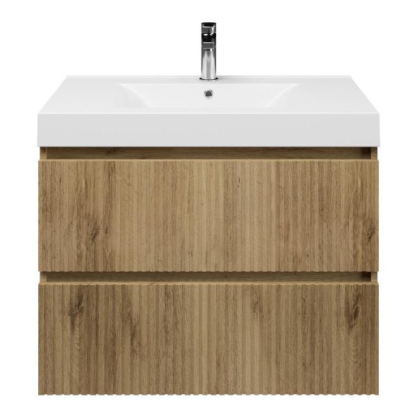 Silvan badmeubel 80 cm warm eiken