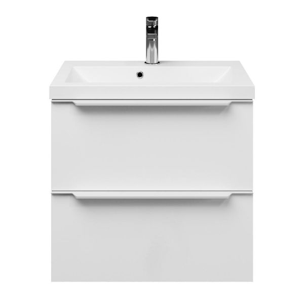 Ambra badmeubel 60 cm wit hoogglans