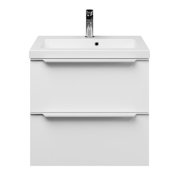 Ambra badmeubel 60 cm mat wit