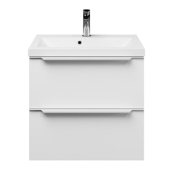 Ambra badmeubel 60 cm mat wit
