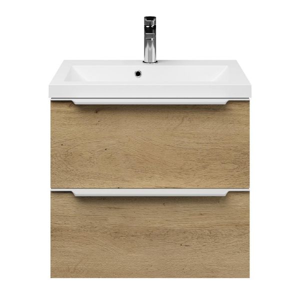Ambra badmeubel 60 cm warm eiken