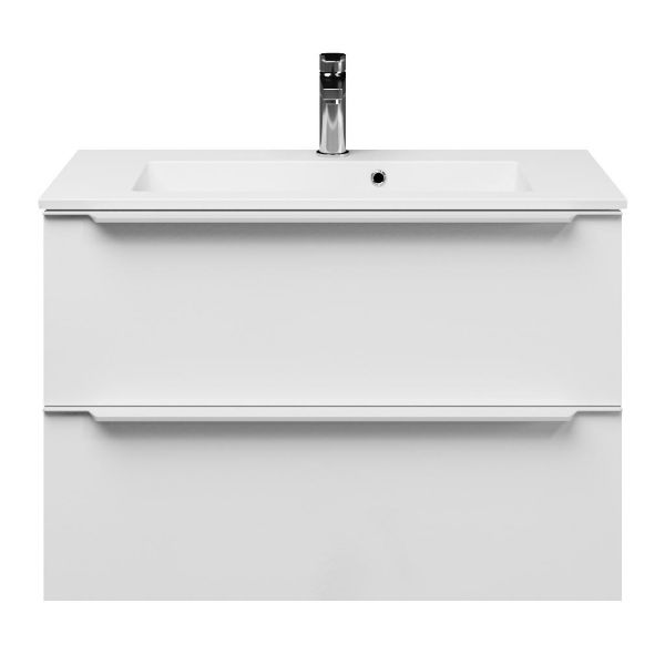 Ambra badmeubel 80 cm wit hoogglans