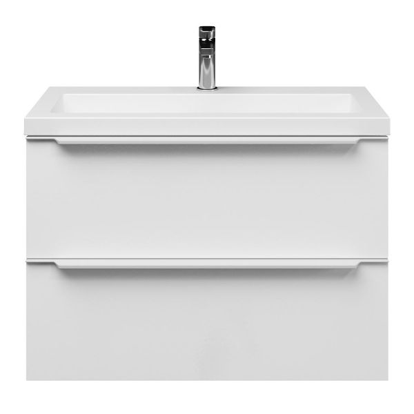 Ambra badmeubel 80 cm wit hoogglans