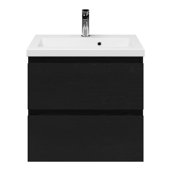 Secca badmeubel 60 cm zwart eiken