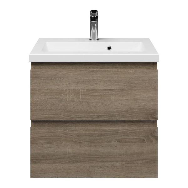 Secca badmeubel 60 cm donker eiken