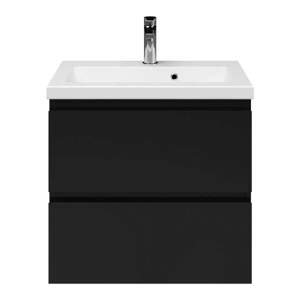 Secca badmeubel 60 cm zwart mat