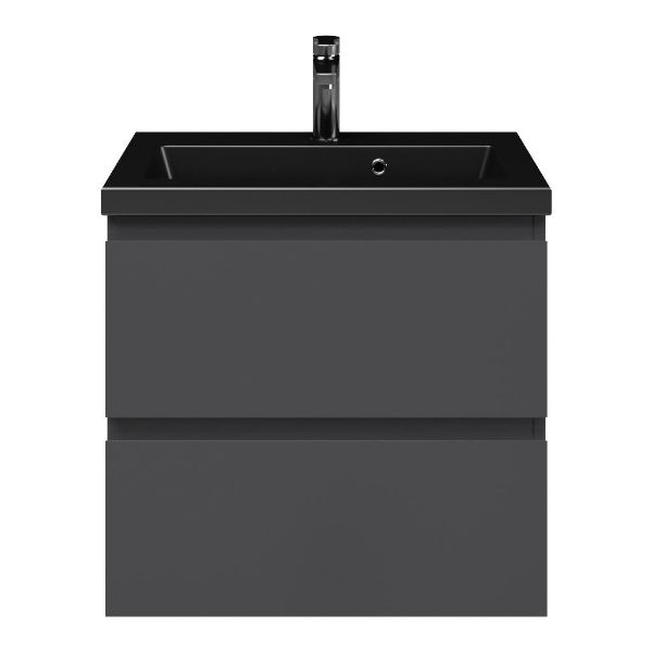 Secca badmeubel 60 cm antraciet mat