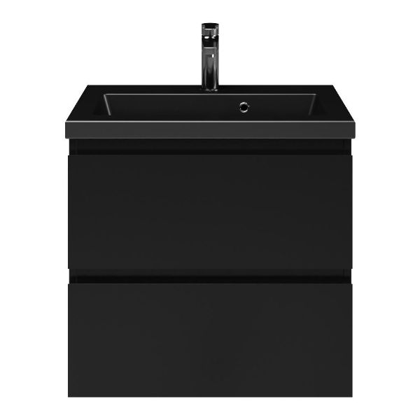 Secca badmeubel 60 cm zwart mat