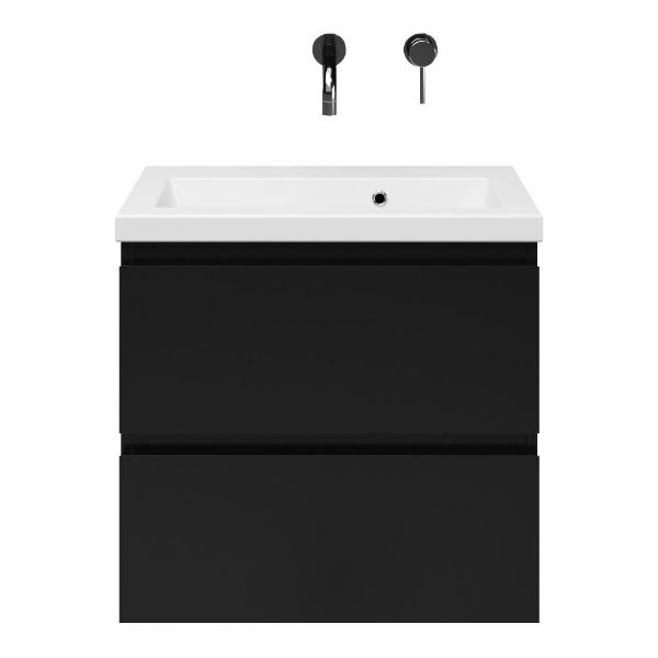 Secca badmeubel 60 cm zwart mat