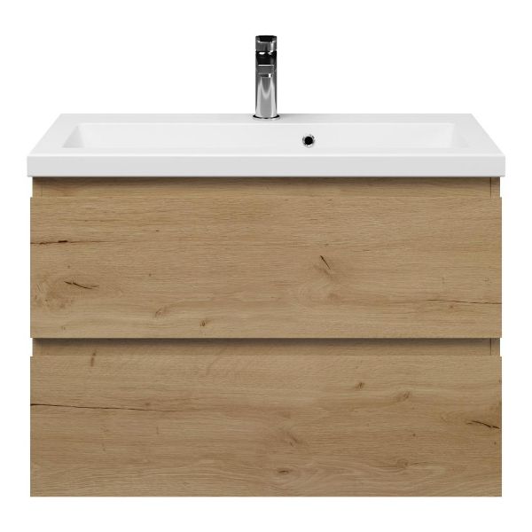 Secca badmeubel 80 cm eiken natuur
