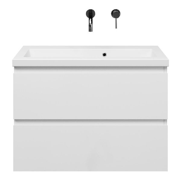 Secca badmeubel 80 cm wit hoogglans