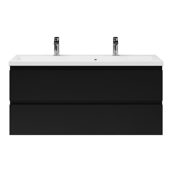 Secca badmeubel 120 cm mat zwart
