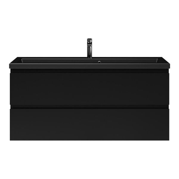 Secca badmeubel 120 cm mat zwart