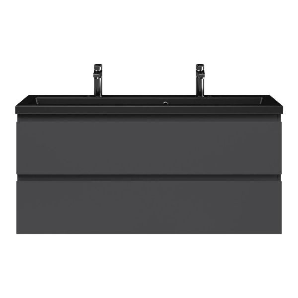 Secca badmeubel 120 cm mat antraciet