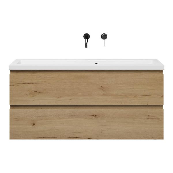 Secca badmeubel 120 cm natuur eiken