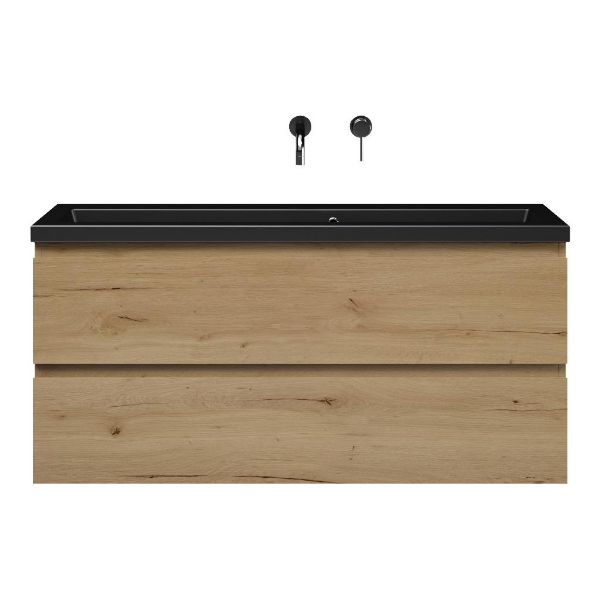 Secca badmeubel 120 cm natuur eiken