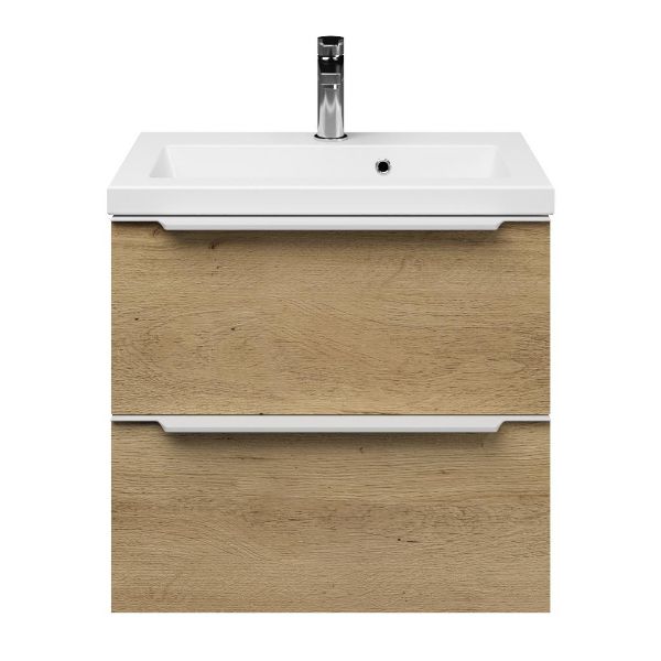 Ambra badmeubel 60 cm warm eiken