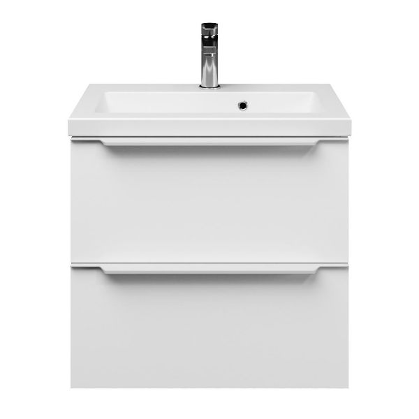 Ambra badmeubel 60 cm mat wit