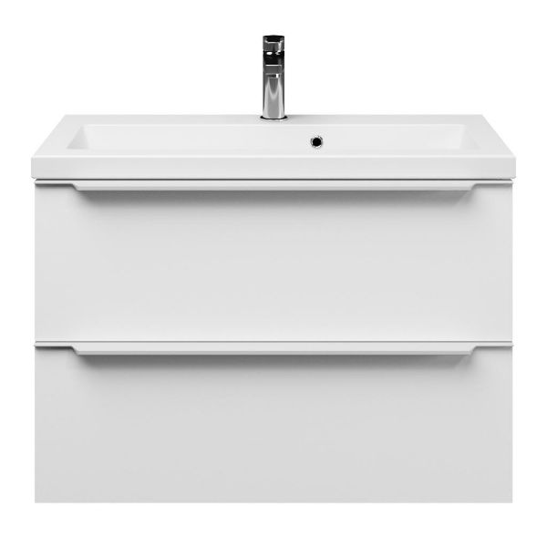 Ambra badmeubel 80 cm mat wit