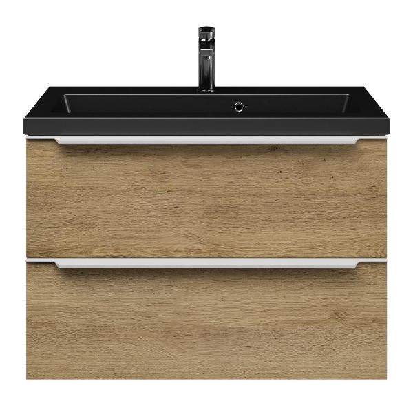 Ambra badmeubel 80 cm warm eiken
