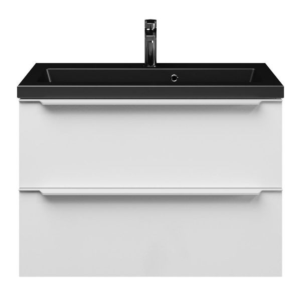 Ambra badmeubel 80 cm wit hoogglans