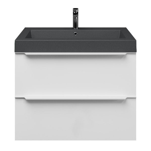 Lucilla badmeubel 80 cm wit hoogglans