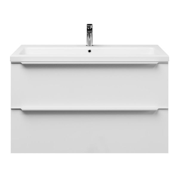Lucilla badmeubel 100 cm hoogglans wit