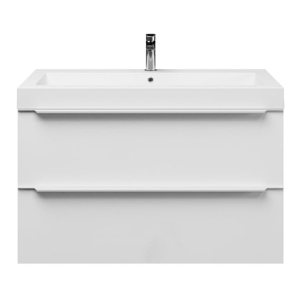 Lucilla badmeubel 100 cm hoogglans wit