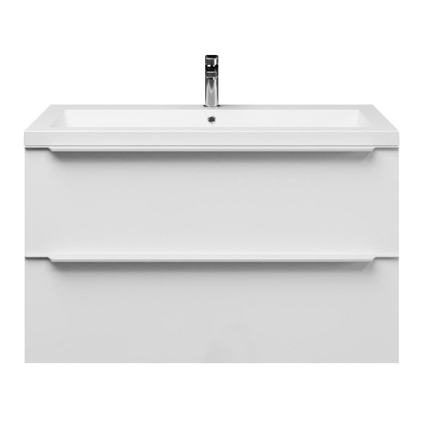 Lucilla badmeubel 100 cm hoogglans wit