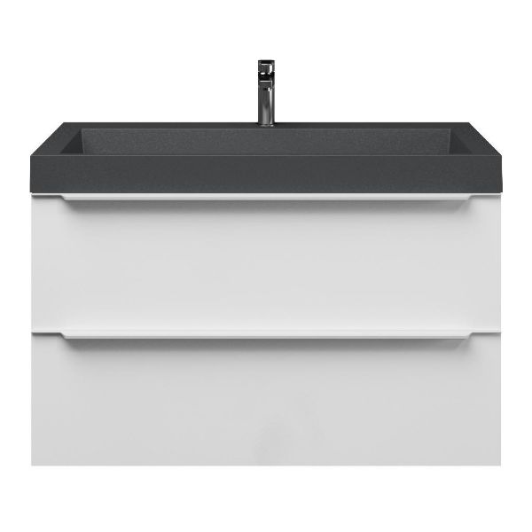 Lucilla badmeubel 100 cm hoogglans wit