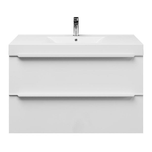 Lucilla badmeubel 100 cm hoogglans wit