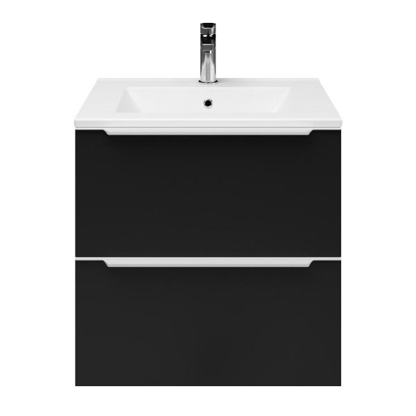 Lucilla badmeubel 60 cm zwart mat