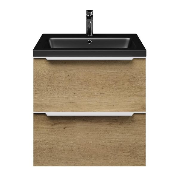 Lucilla badmeubel 60 cm warm eiken