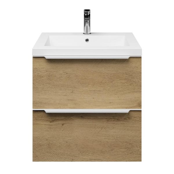 Lucilla badmeubel 60 cm warm eiken