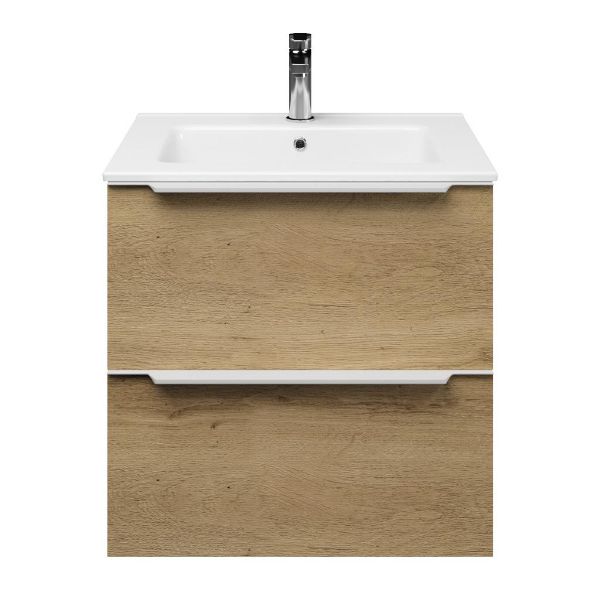 Lucilla badmeubel 60 cm warm eiken