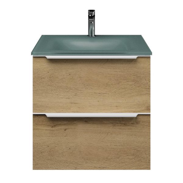 Lucilla badmeubel 60 cm warm eiken