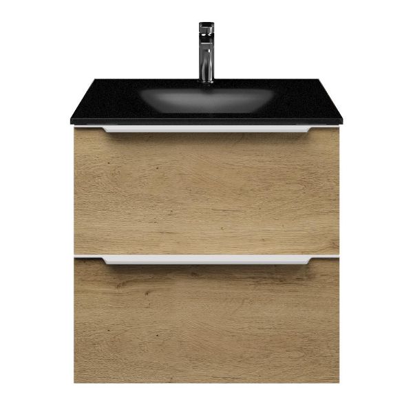 Lucilla badmeubel 60 cm warm eiken
