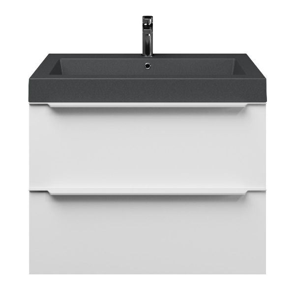 Lucilla badmeubel 80 cm mat wit