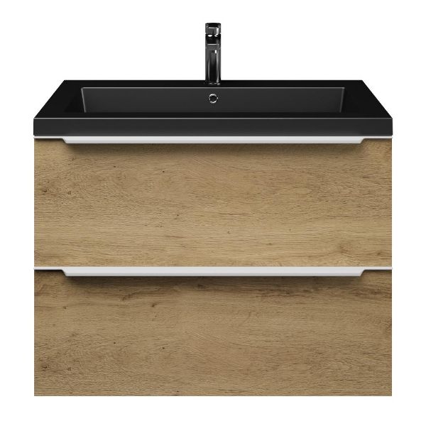 Lucilla badmeubel 80 cm warm eiken