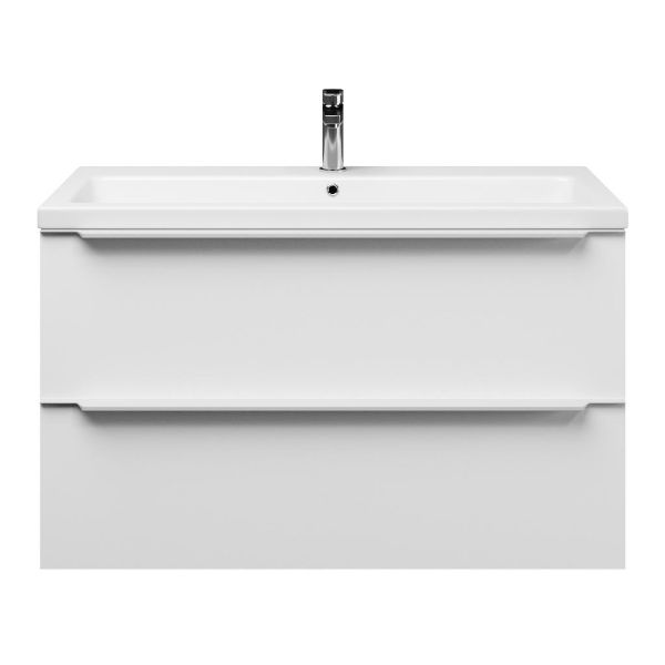 Lucilla badmeubel 100 cm mat wit
