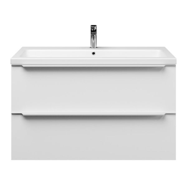 Lucilla badmeubel 100 cm mat wit